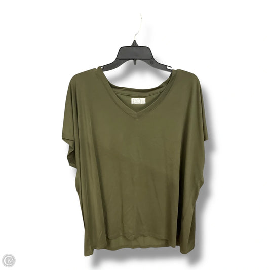 Top Sleeveless By Maurices In Green, Size: 2x