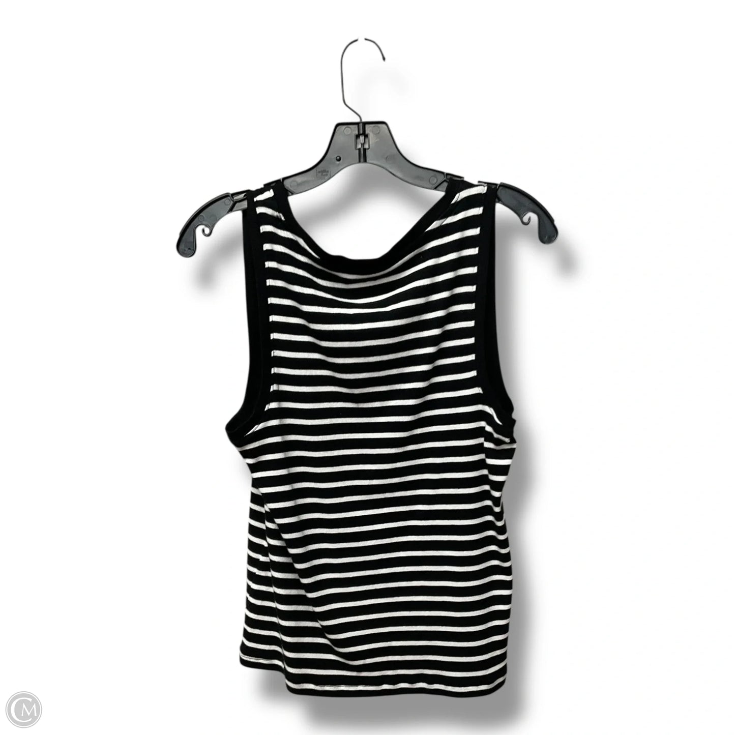 Top Sleeveless By Loft In Striped Pattern, Size: Xl