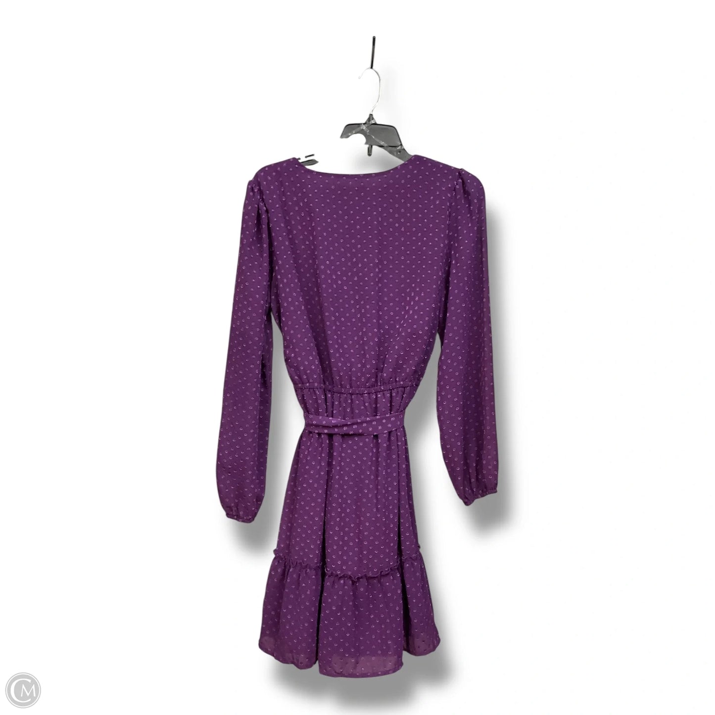 Dress Casual Short By Clothes Mentor In Purple, Size: Lp