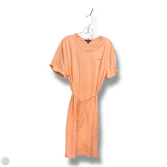 Dress Casual Short By Tommy Hilfiger In Peach, Size: Xl