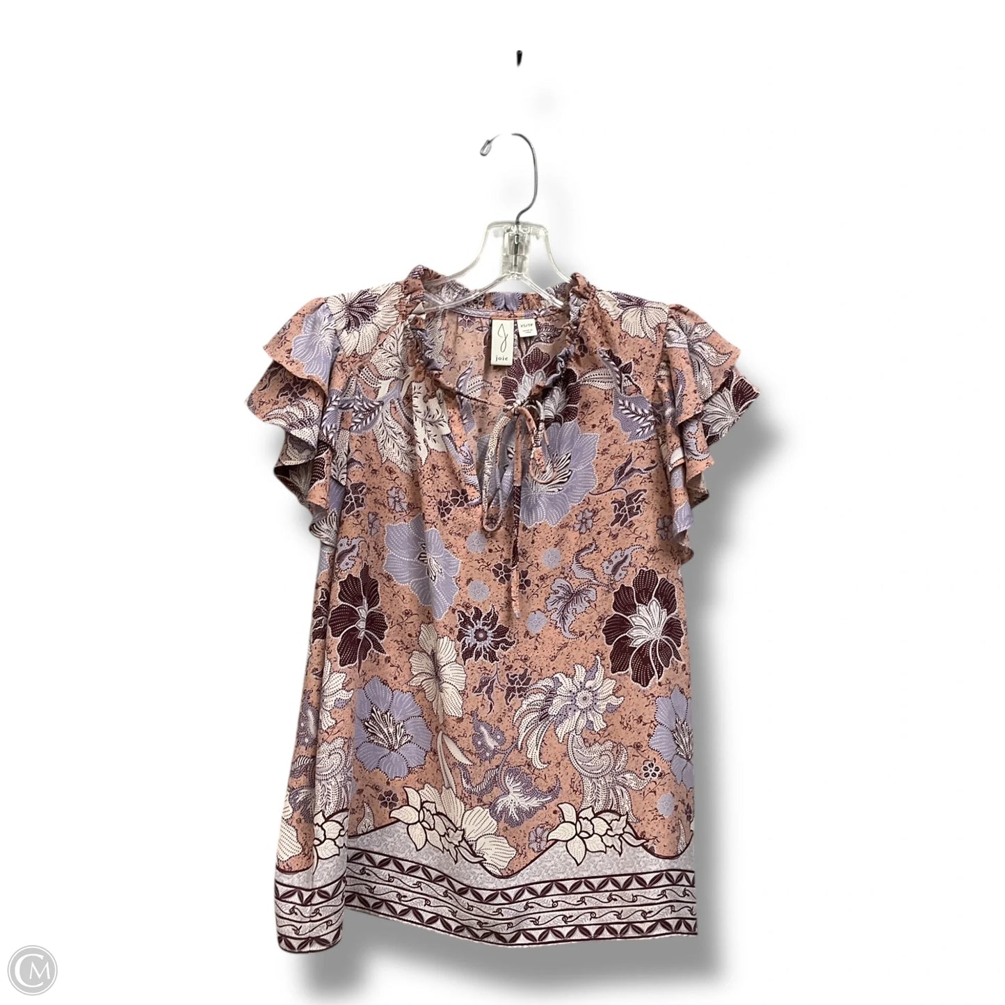 Blouse Sleeveless By Joie In Purple, Size: Xs