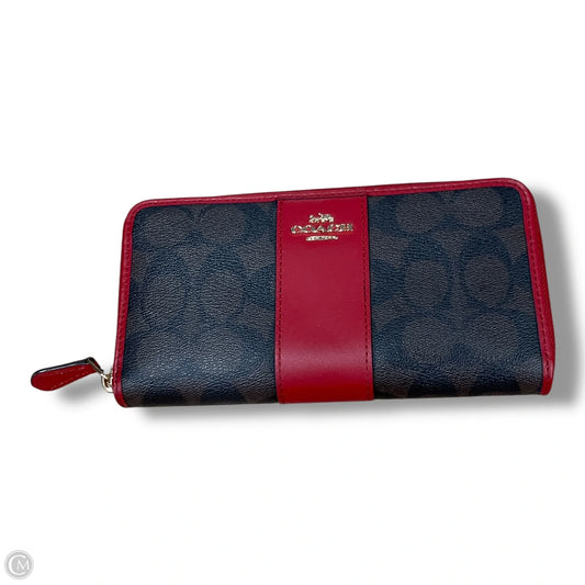 Wallet Designer By Coach, Size: Large