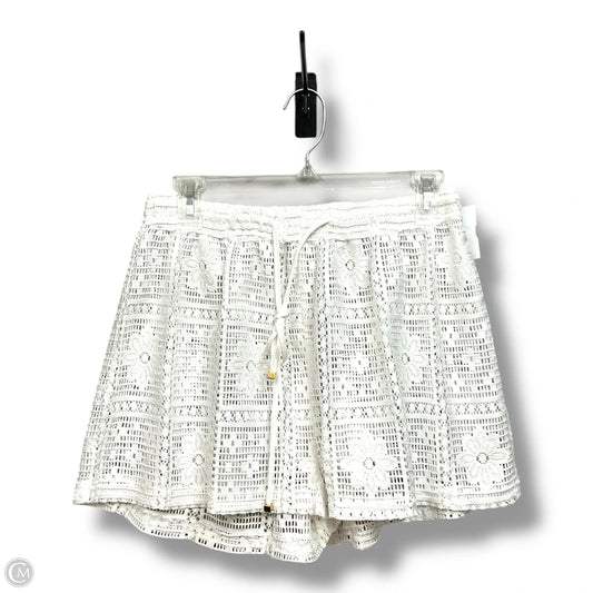 Swimwear Cover-up By Clothes Mentor In White, Size: L
