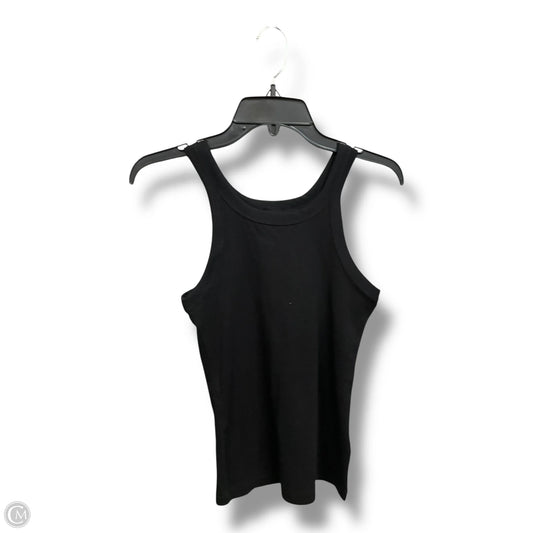 Tank Top By H&m In Black, Size: M