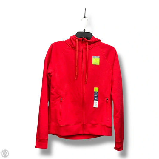 Athletic Jacket By Tek Gear In Red, Size: Xs