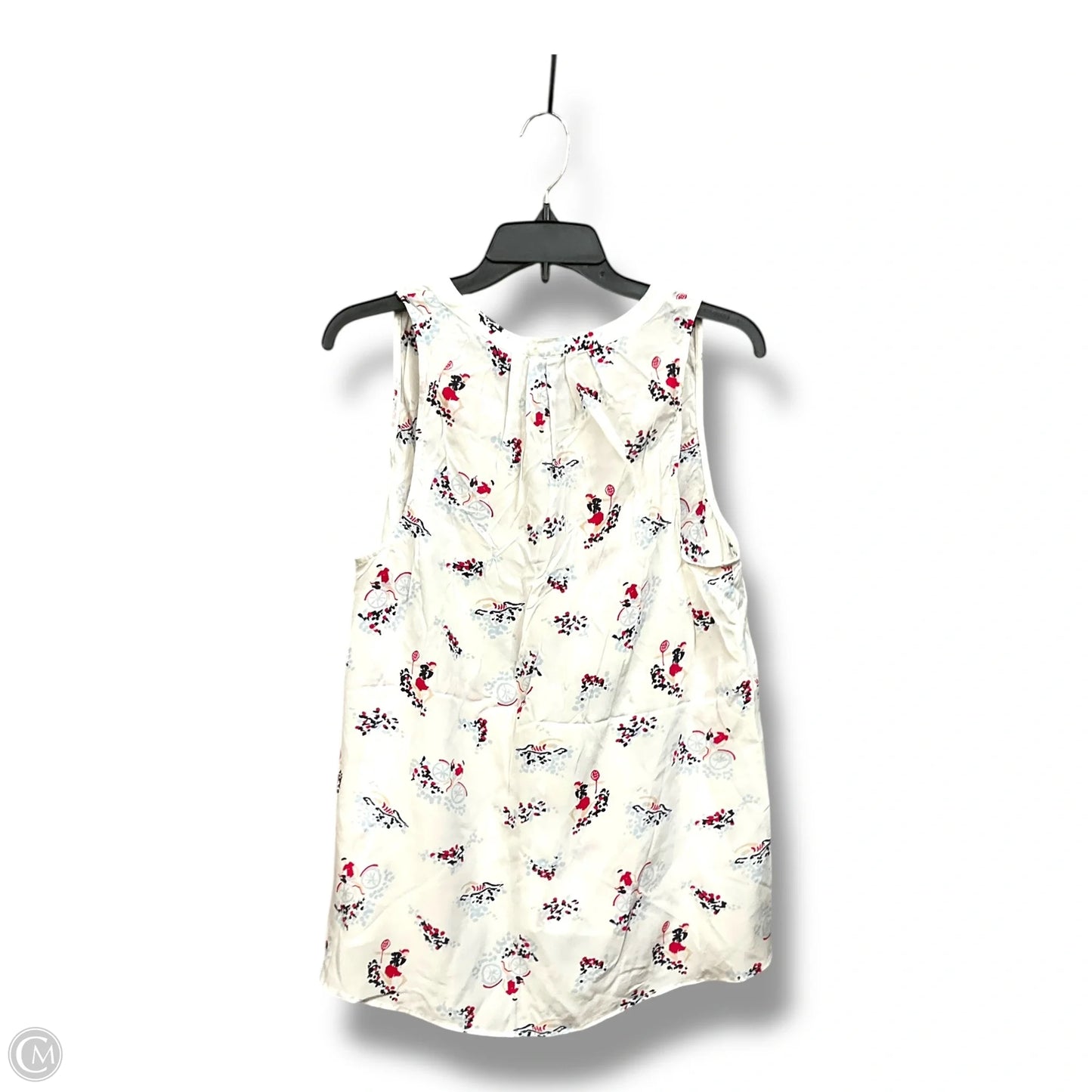 Blouse Sleeveless By Joie In Multi-colored, Size: L