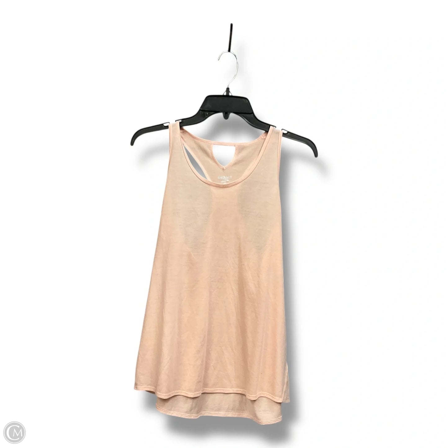 Athletic Tank Top By Brooks In Peach, Size: M