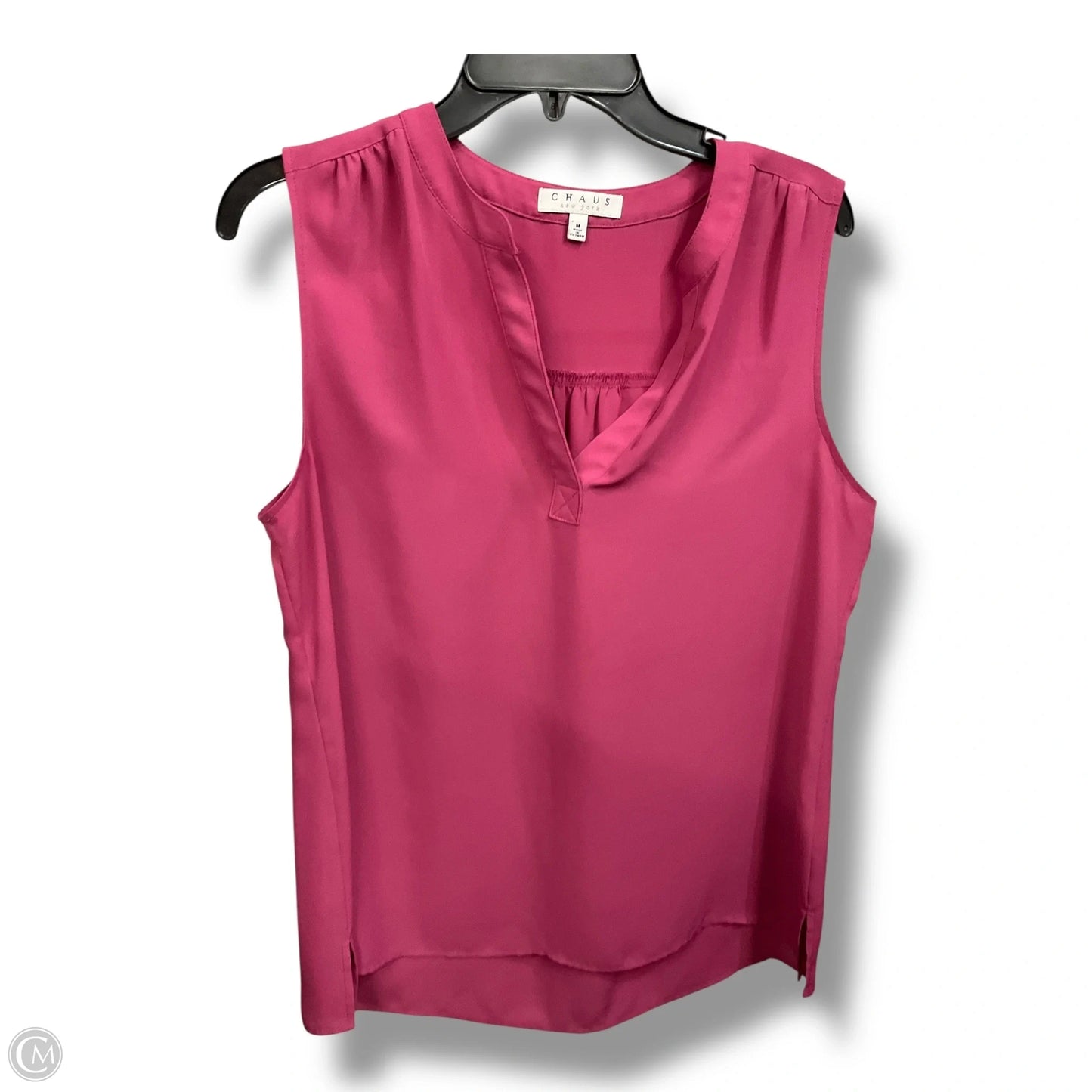 Blouse Sleeveless By Chaus In Pink, Size: M