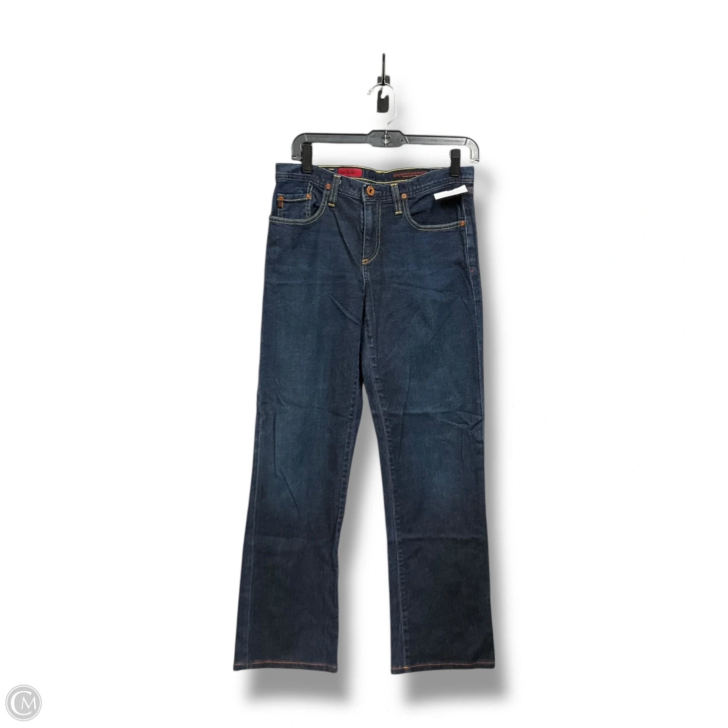Jeans Straight By Adriano Goldschmied In Blue Denim, Size: 6
