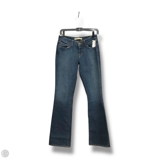 Jeans Boot Cut By J Brand In Blue Denim, Size: 6