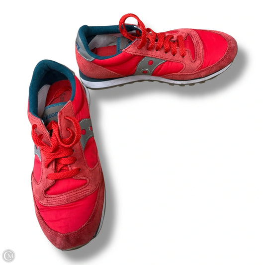 Shoes Athletic By Saucony In Red, Size: 7