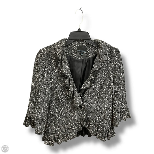 Blazer By Cynthia Rowley In Black & White, Size: M