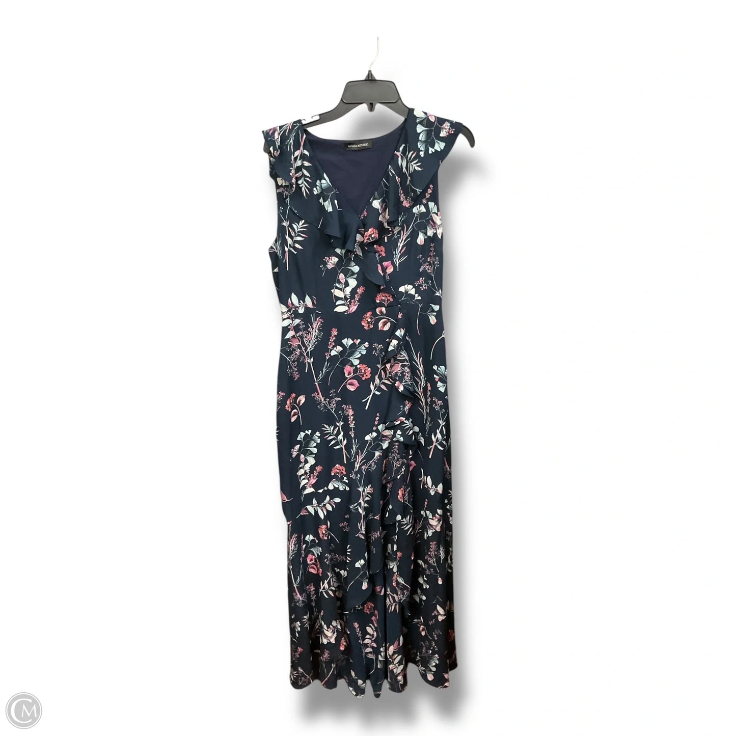 Dress Casual Maxi By Banana Republic In Floral Print, Size: S
