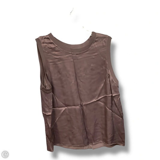 Top Sleeveless By Nordstrom In Mauve, Size: L