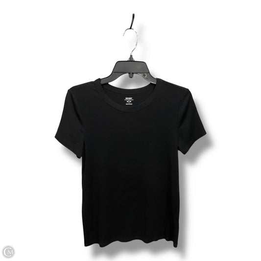 Top Short Sleeve Basic By Old Navy In Black, Size: M