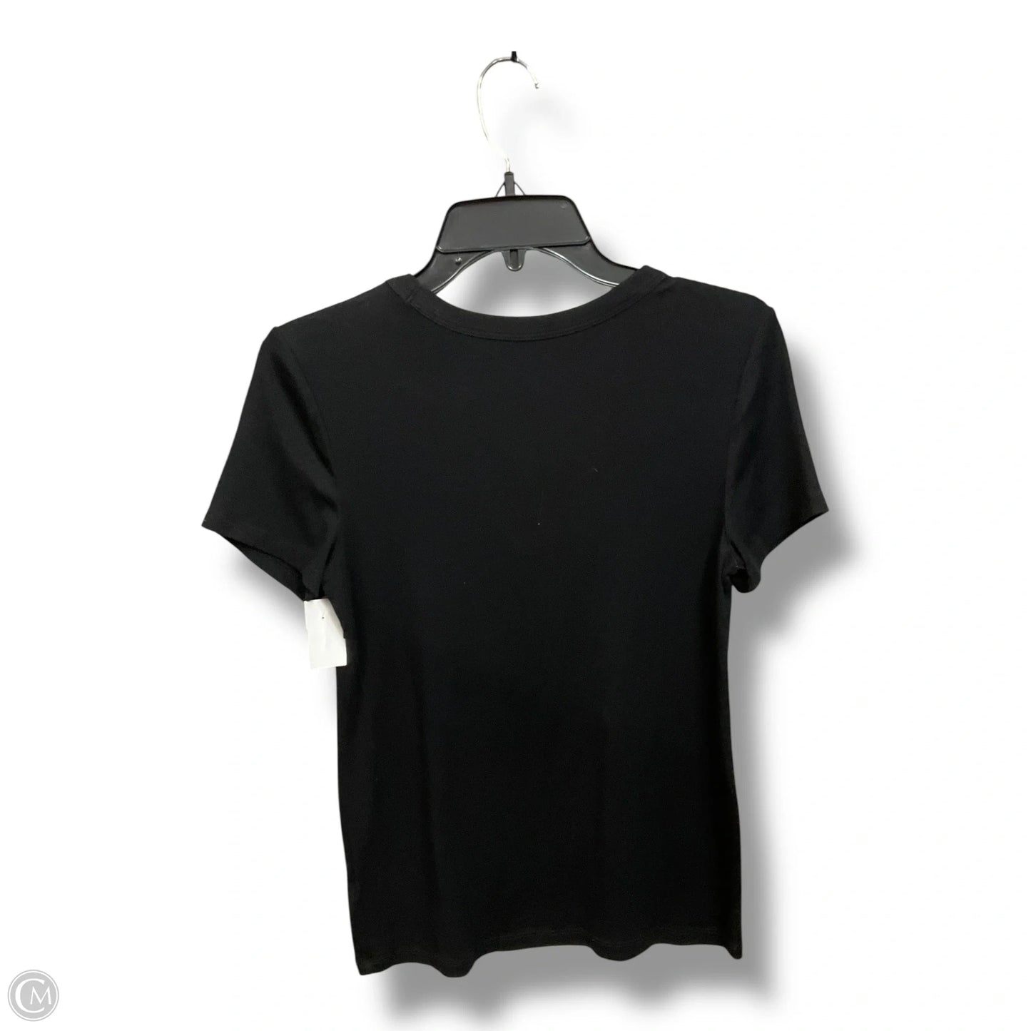Top Short Sleeve Basic By Old Navy In Black, Size: M