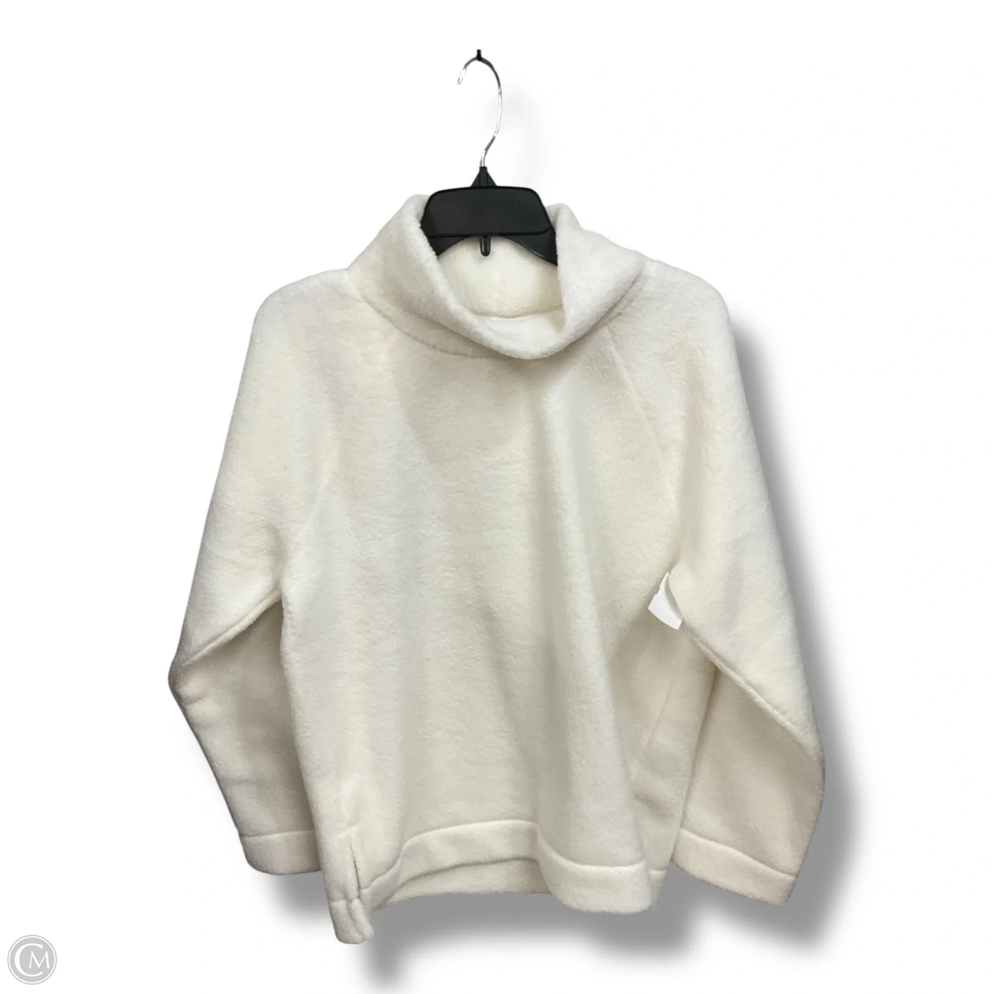 Sweatshirt Collar By J. Crew In Ivory, Size: M