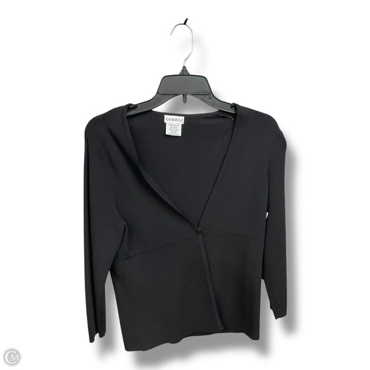 Cardigan By George In Black, Size: M