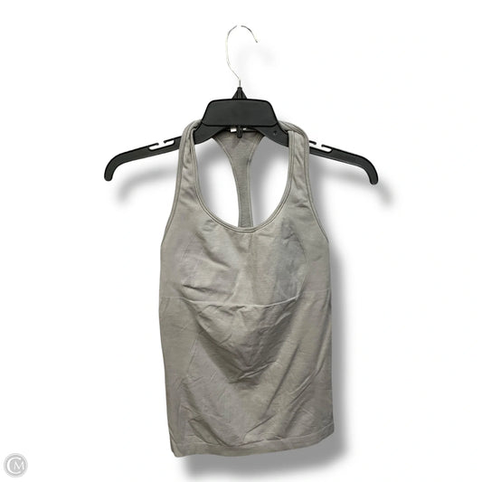 Athletic Tank Top By Lululemon In Grey, Size: S