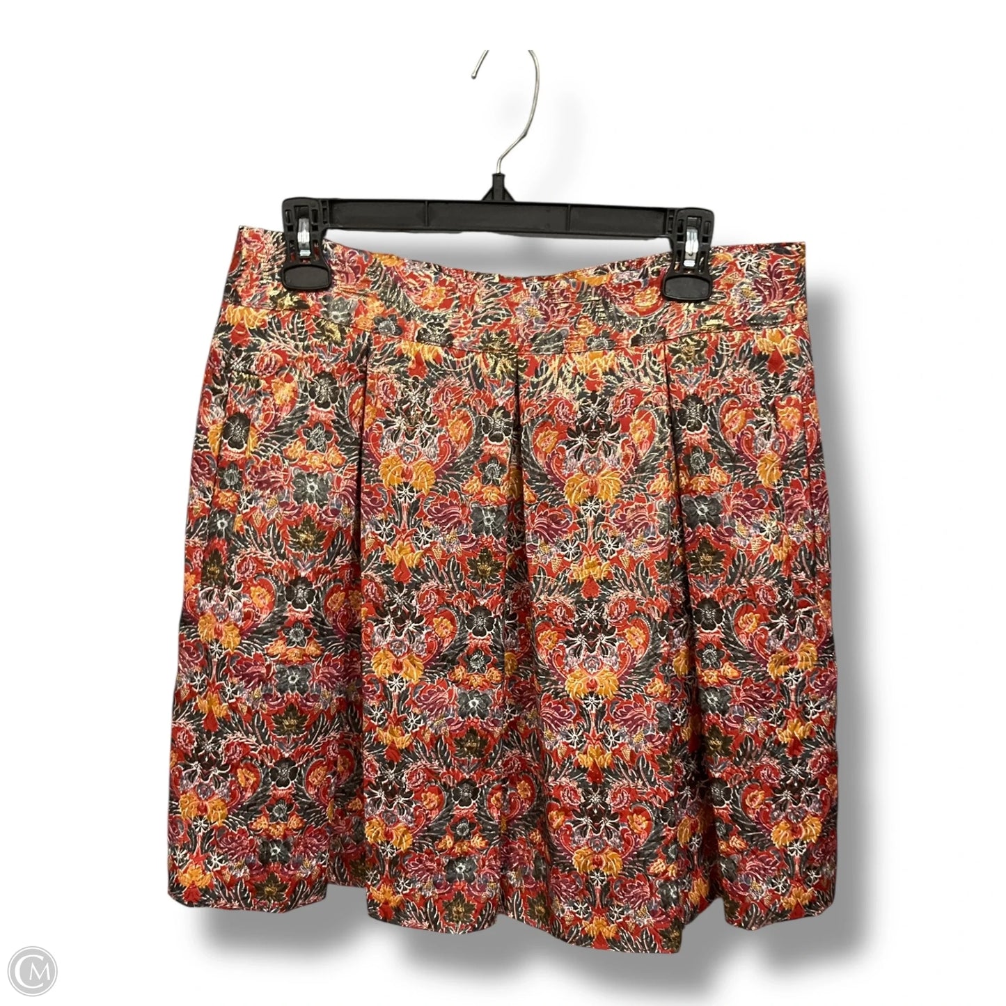 Skirt Mini & Short By Anthropologie In Floral Print, Size: L