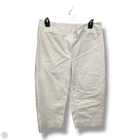 Pants Wide Leg By Talbots In White, Size: 8