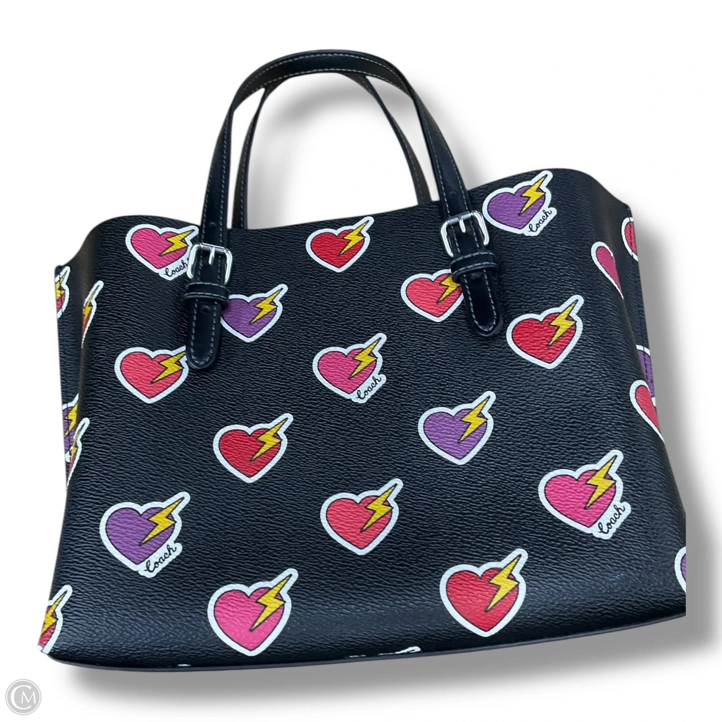 Tote Designer By Coach, Size: Small
