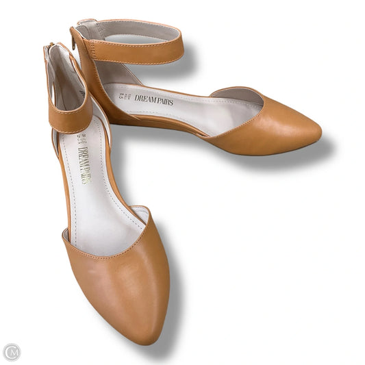Sandals Flats By Dream Pairs In Tan, Size: 8.5