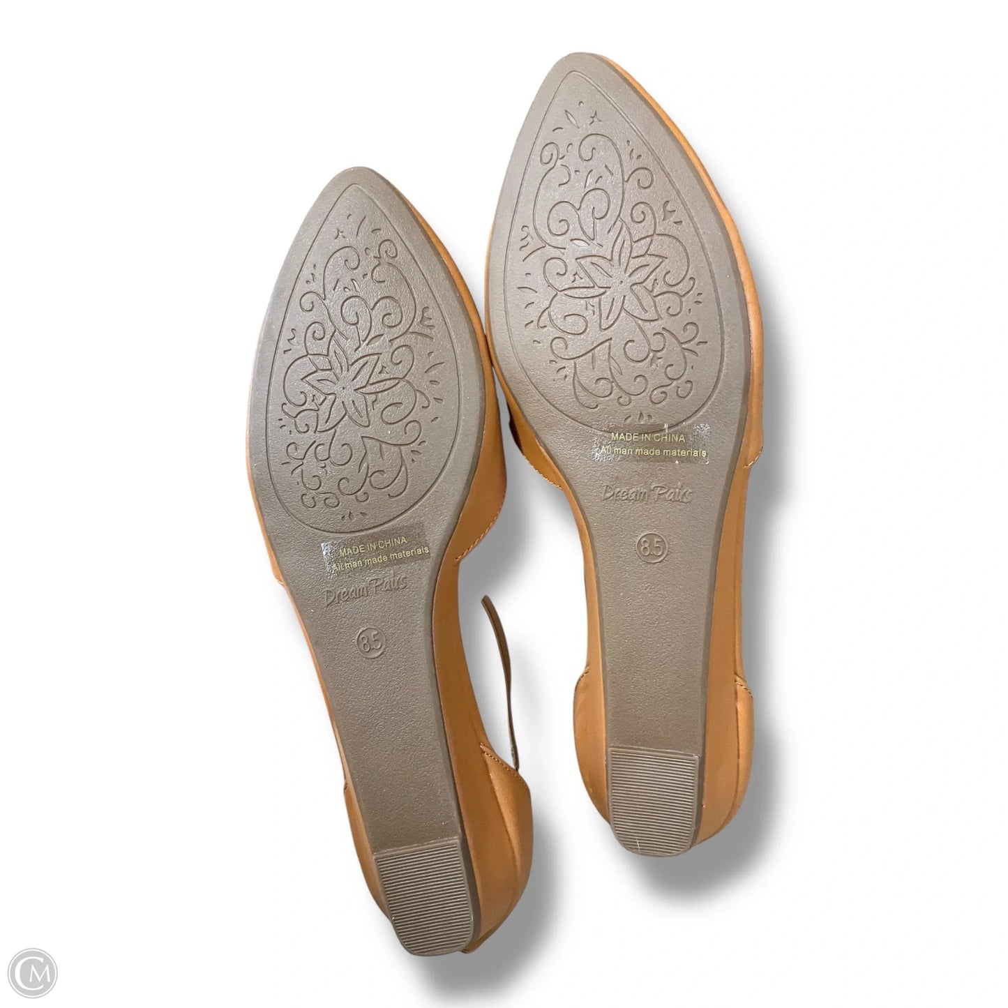 Sandals Flats By Dream Pairs In Tan, Size: 8.5