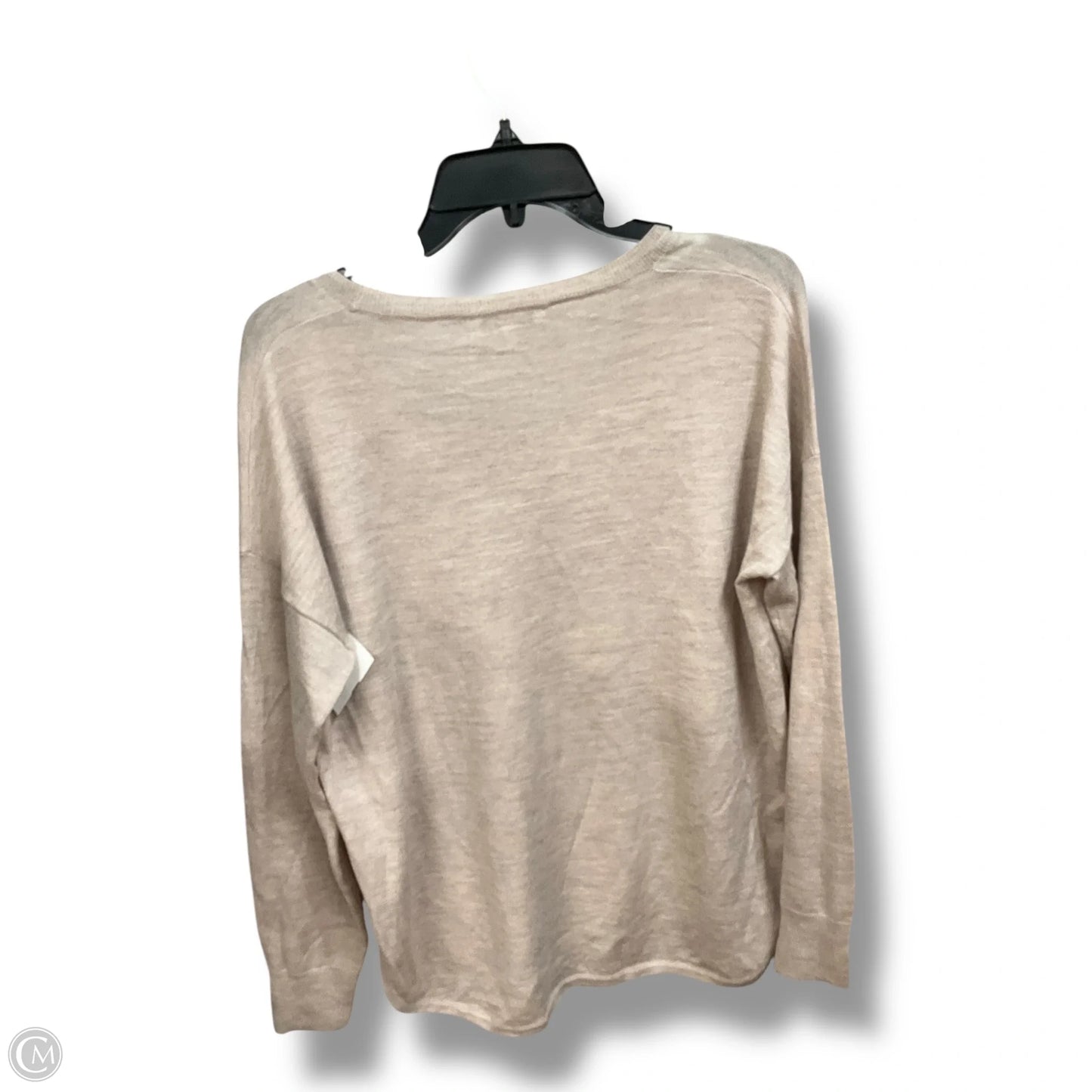 Top Long Sleeve By Madewell In Taupe, Size: M