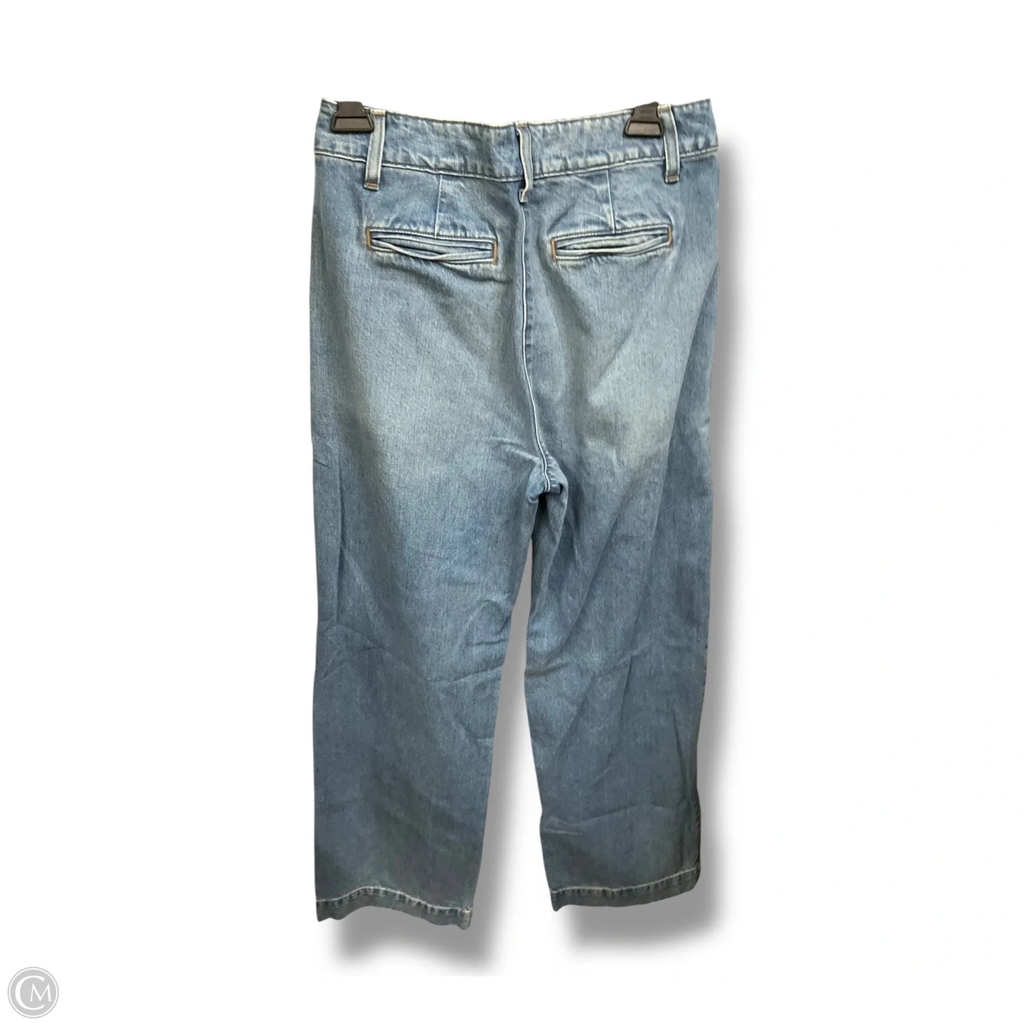 Jeans Wide Leg By J. Crew In Blue Denim, Size: 4