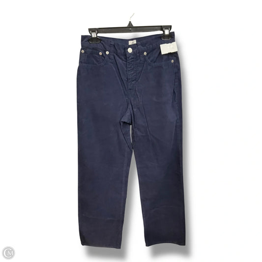 Pants Corduroy By J. Crew In Navy, Size: 4