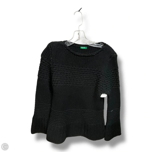 Sweater By Benetton In Black, Size: S