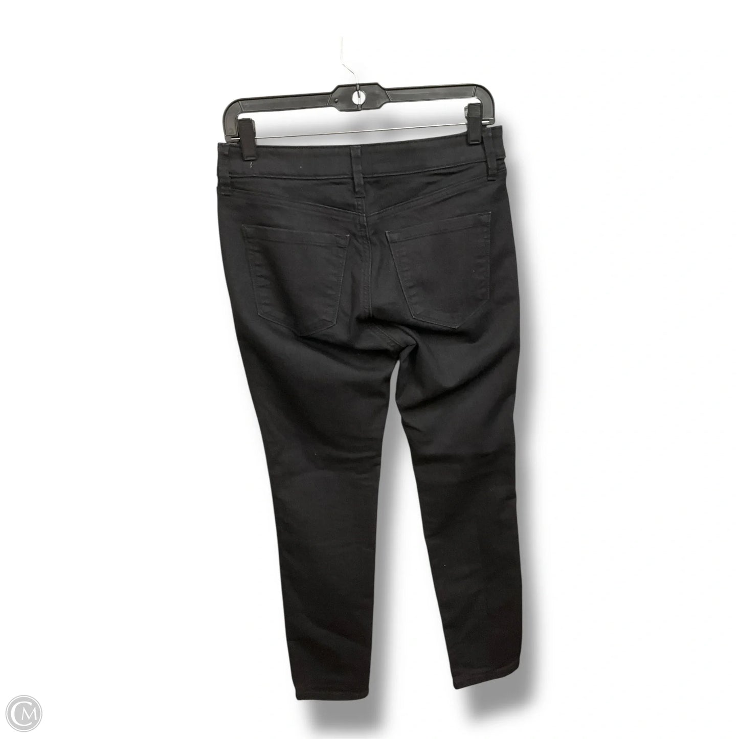 Jeans Skinny By Loft In Black Denim, Size: 4p