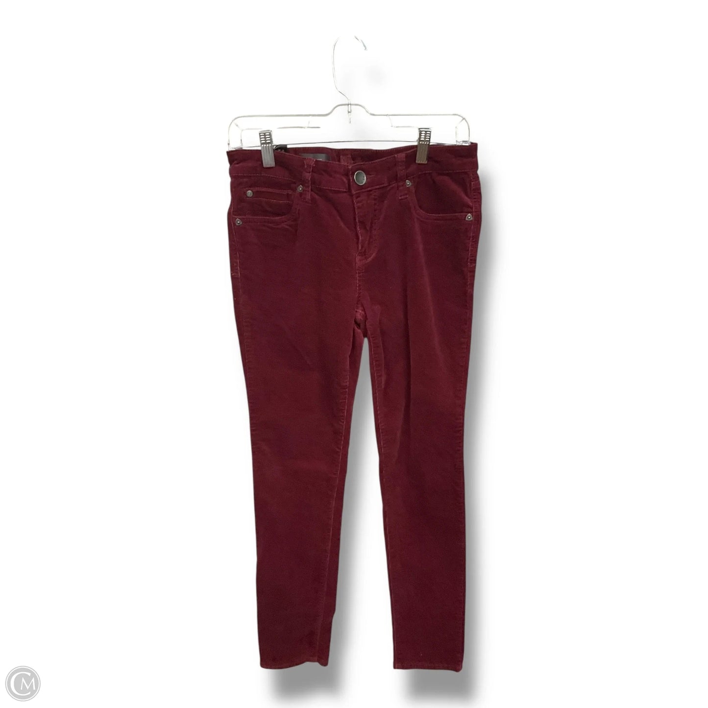 Pants Corduroy By Kut In Red, Size: 6p