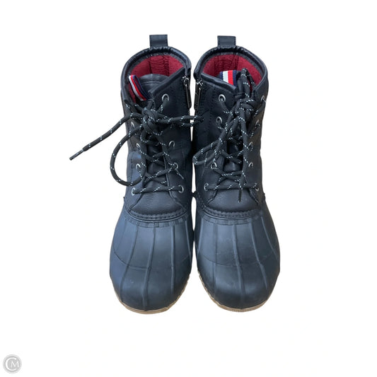 Boots Snow By Tommy Hilfiger In Black, Size: 8