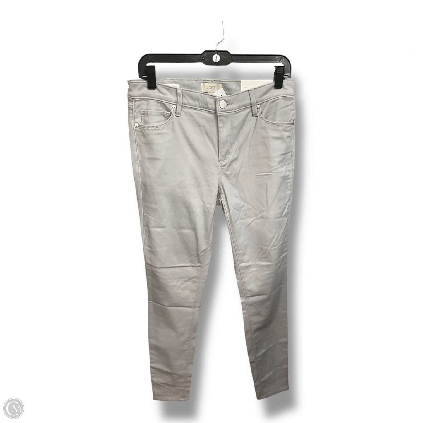 Jeans Jeggings By Loft In Grey, Size: 4