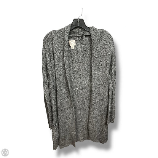 Sweater Cardigan By St Johns Bay In Grey, Size: S