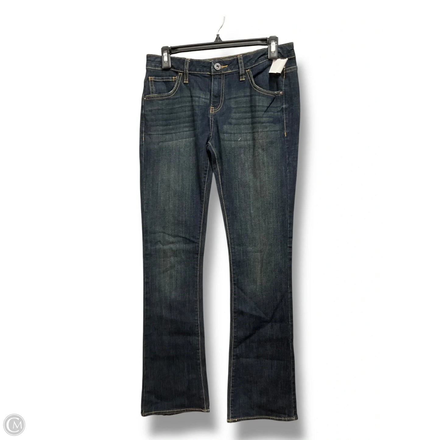 Jeans Boot Cut By Simply Vera In Blue Denim, Size: 4