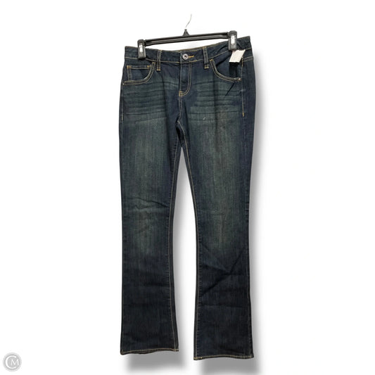 Jeans Boot Cut By Simply Vera In Blue Denim, Size: 4