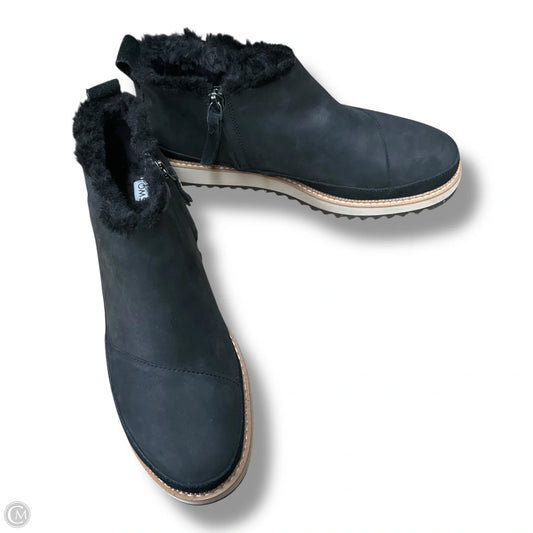 Boots Snow By Toms In Black, Size: 7.5