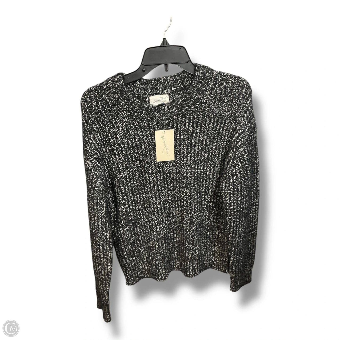 Sweater By Universal Thread In Black & White, Size: S