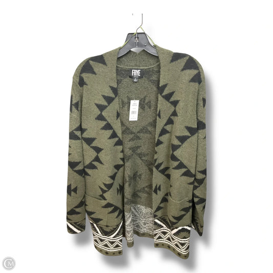 Sweater Designer By Frye In Geometric Pattern, Size: M