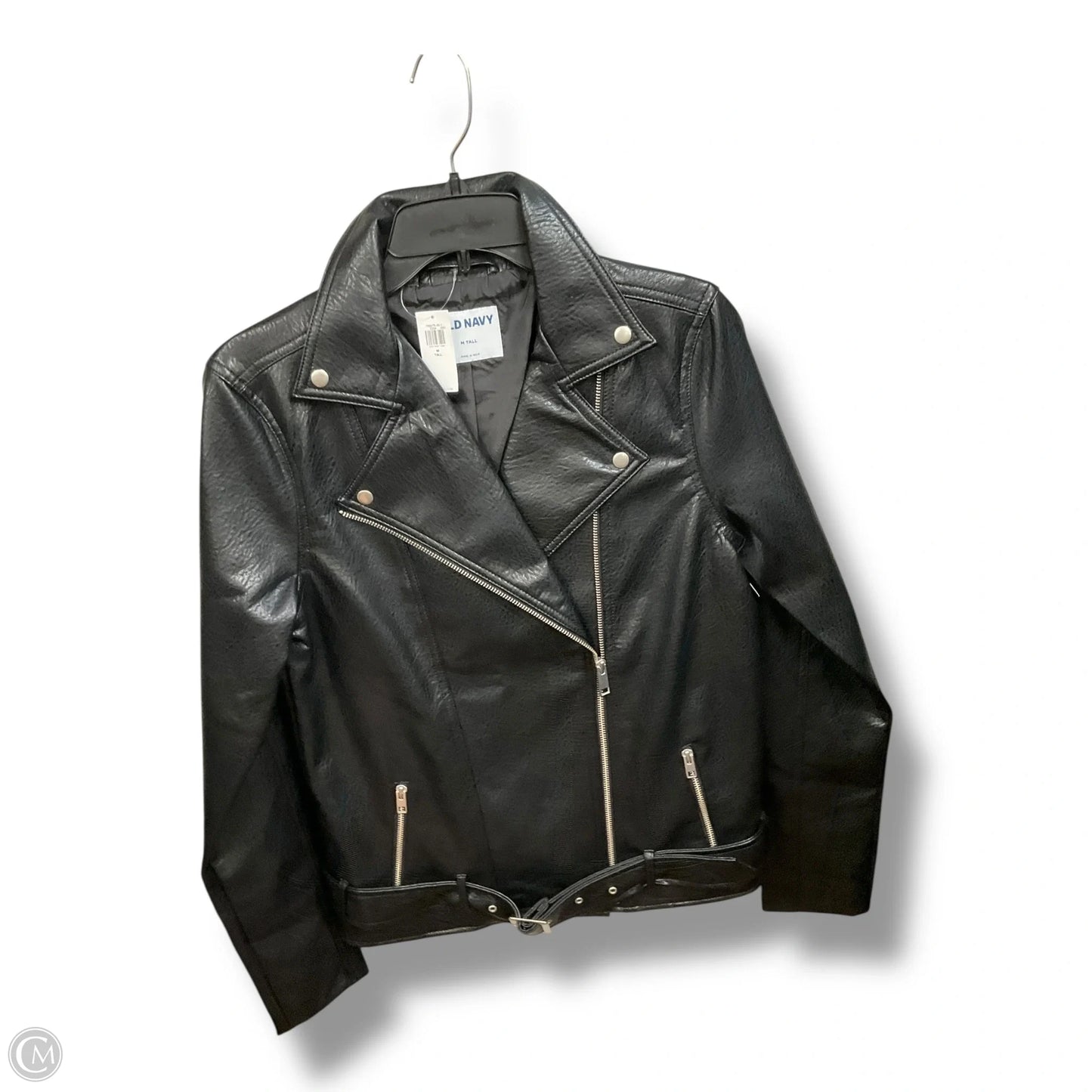 Jacket Moto By Old Navy In Black, Size: M