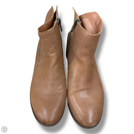 Boots Ankle Flats By Lucky Brand In Tan, Size: 8.5