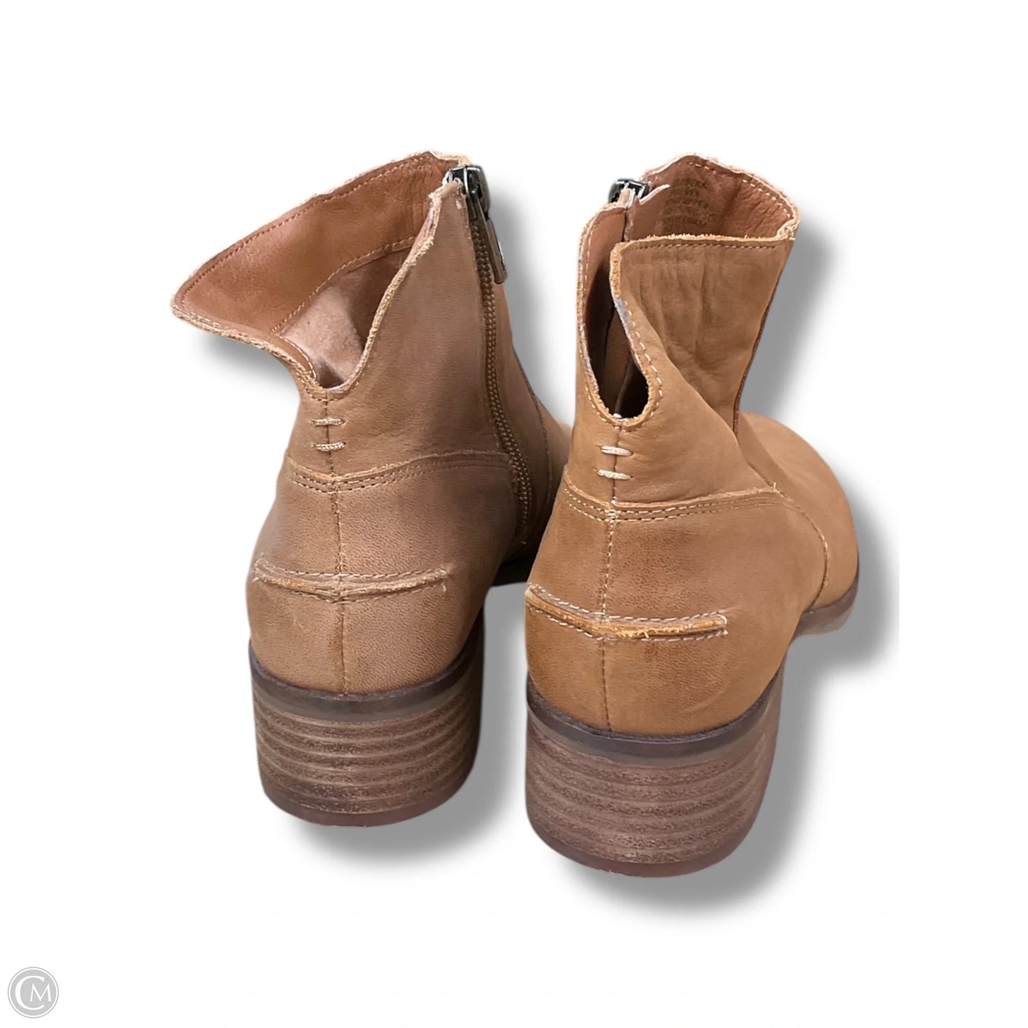 Boots Ankle Flats By Lucky Brand In Tan, Size: 8.5