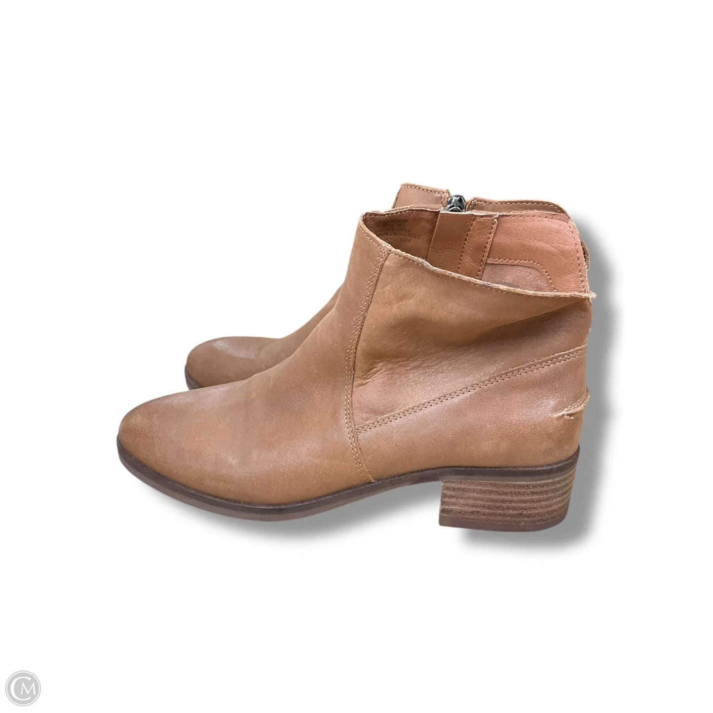 Boots Ankle Flats By Lucky Brand In Tan, Size: 8.5