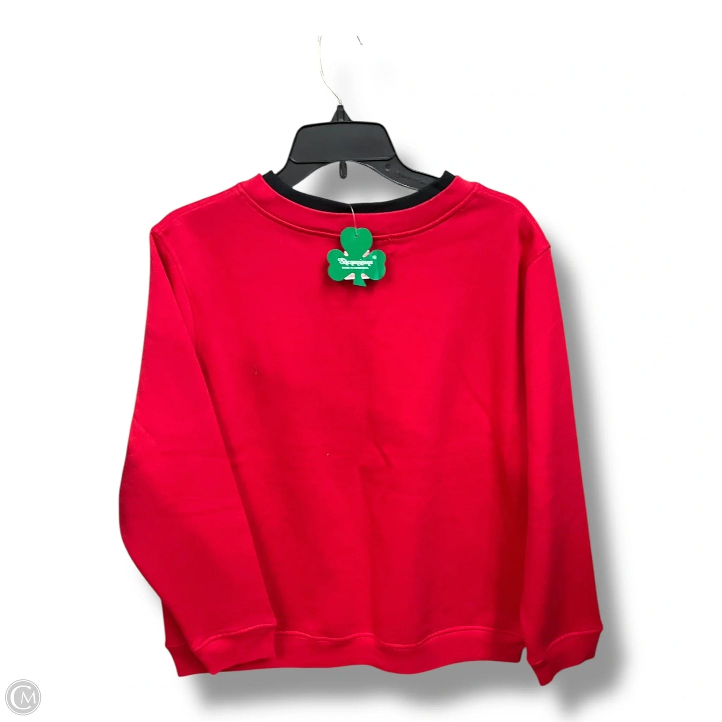 Sweatshirt Crewneck By Clothes Mentor In Red, Size: L