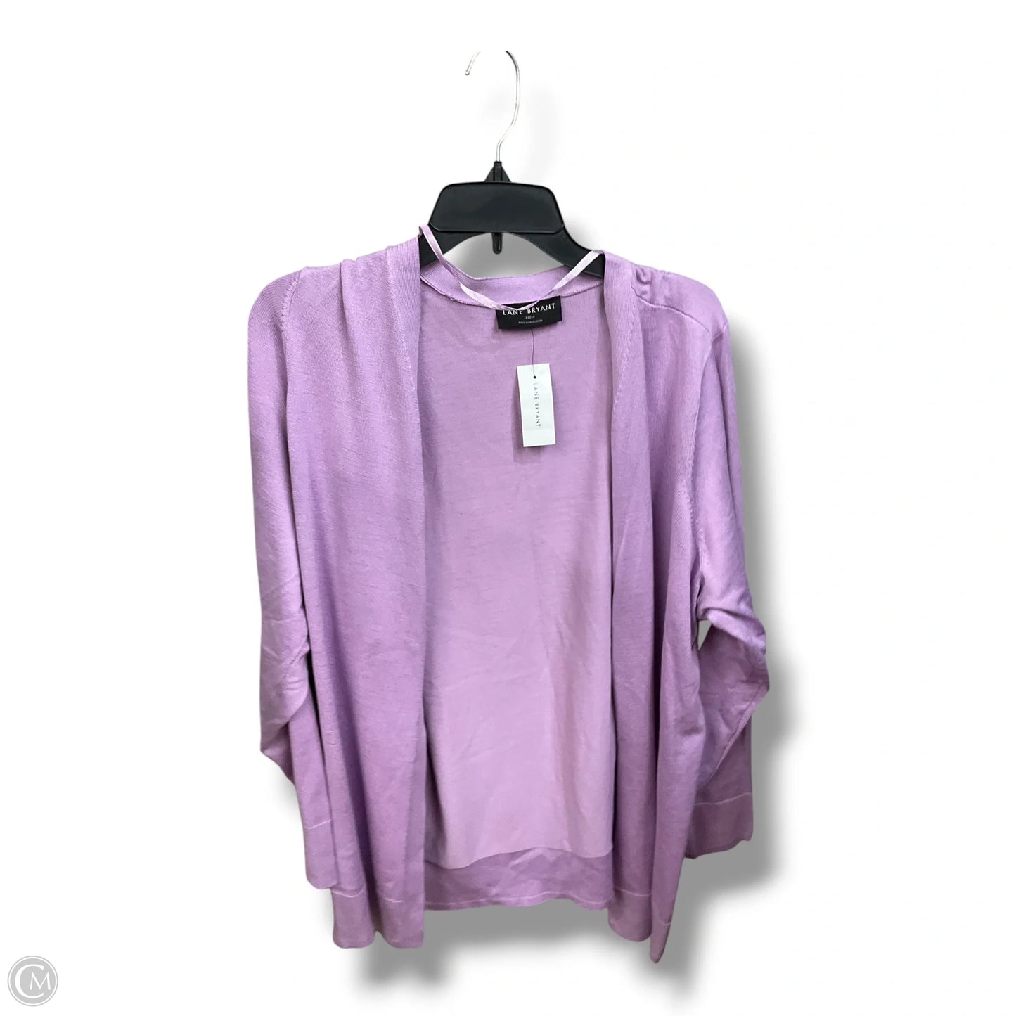 Cardigan By Lane Bryant In Purple, Size: 3x