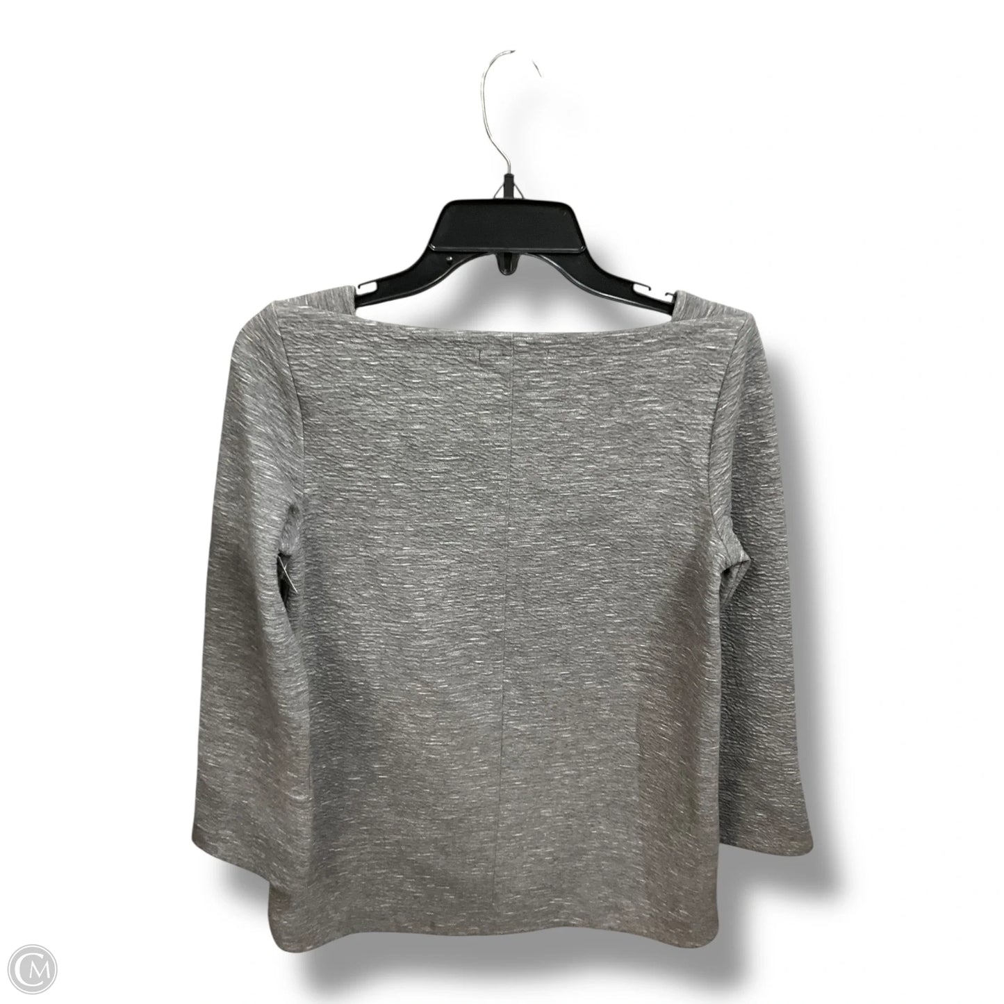 Top Long Sleeve By Banana Republic In Grey, Size: S