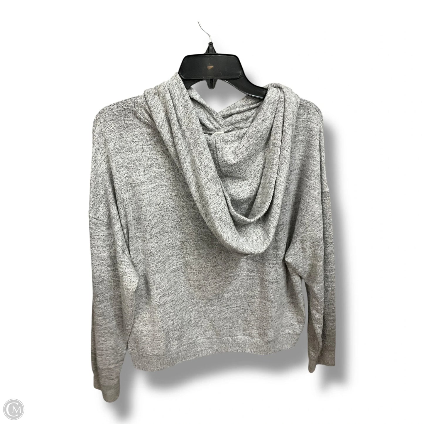 Top Long Sleeve Basic By Gap In Grey, Size: L